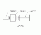 EXTRACTOR DE PINZA INTERIOR FORZA SERIE 4300